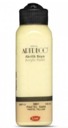 Artdeco Akrilik Boya 140 Ml Pastel Sarı Y-070R3801