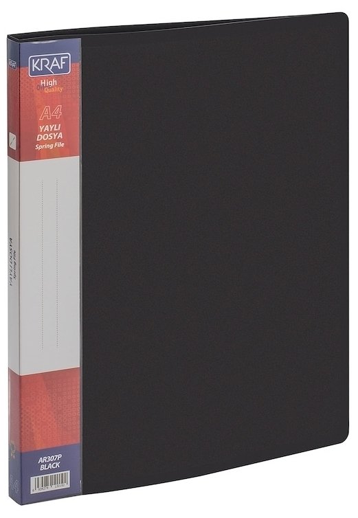 Kraf Yaylı Dosya Ar307P Siyah