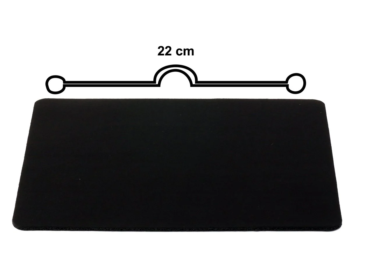 Elba 220 Mouse Pad 220mmx180mmx2mm Siyah