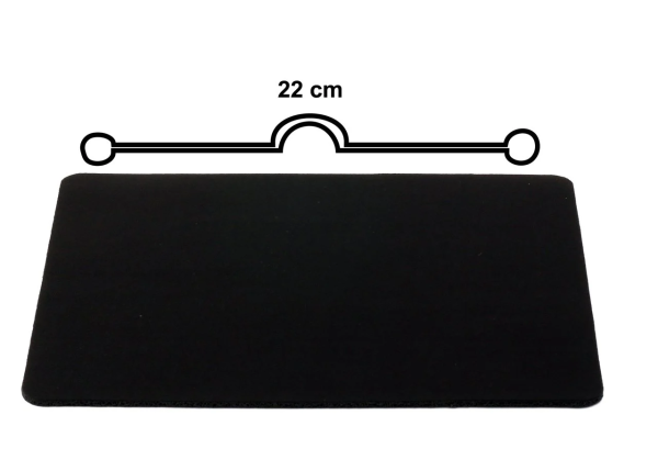 Elba 220 Mouse Pad 220mmx180mmx2mm Siyah