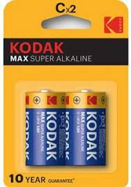 Kodak Max Alkalin Orta Pil 2 Adet