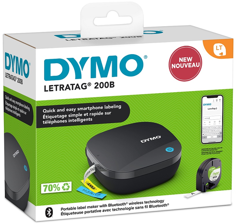Dymo Letratag 200B Etiket Makinesi Bluetooth Bağlantılı 2172855