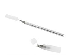 Kraf Maket Bıçağı Kretuar Metal Sap+3 Yedek 670G
