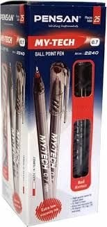 Pensan Tükenmez Kalem My-Tech 0.7 25 li 2240 Kırmızı