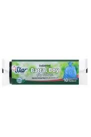 Star Çöp Torbası Battal Boy 75x90 Siyah 10lu
