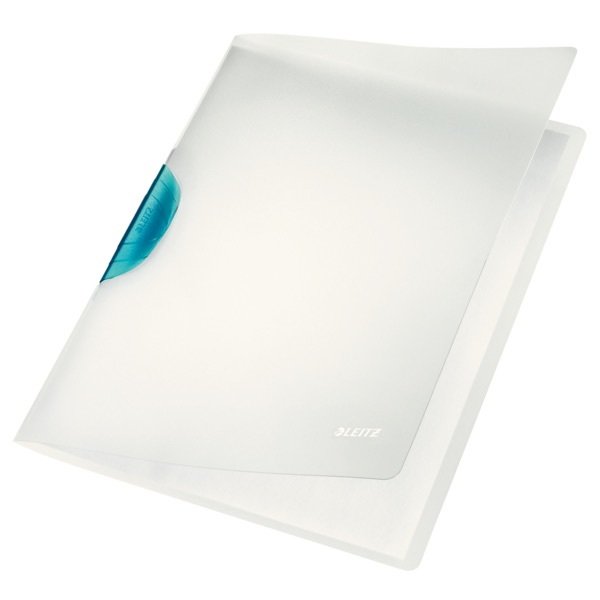 Leitz Sıkıştırmalı Dosya Color Clıp L-4174-30 Açık Mavi