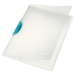 Leitz Sıkıştırmalı Dosya Color Clıp L-4174-30 Açık Mavi