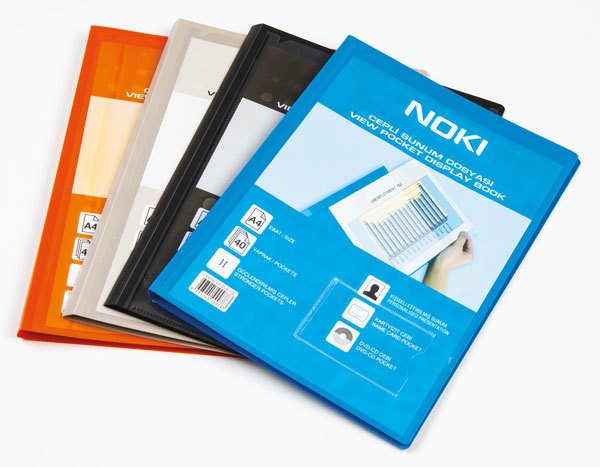 Noki Sunum Dosyası Cepli 40 Lı Mavi 64140-N-130