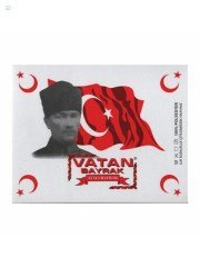 Vatan 50X75 Atatürklü Bayrak