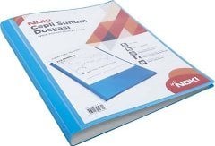 Noki Sunum Dosyası Cepli 60 Lı Mavi 64160-N-130