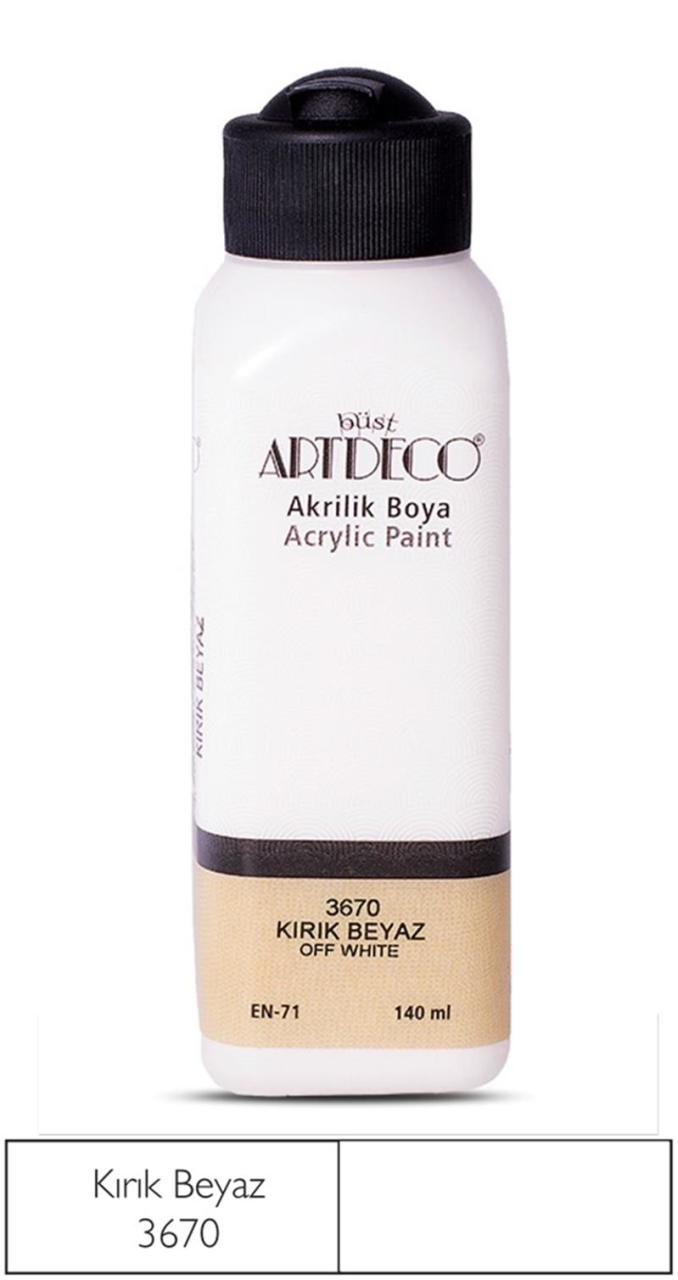 Artdeco Akrilik Boya 140 Ml Kırık Beyaz Y-070R3670