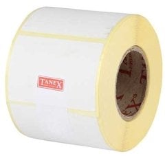 Tanex Eco Termal Etiket 60X30mm 1 li 40mm Kuka 1000li Sarım