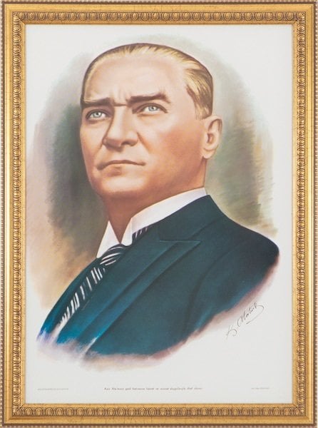 İnter Varaklı Atatürk Portresi 50X70 İnt-030