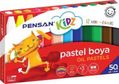 Pensan Pastel Boya Kıdz 12 Renk 98060Pb1