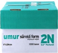 Umur Sürekli Form 11X24Cm 2/N 5.5 Perfore 1000 Li