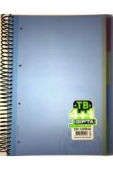 Gıpta Defter A4 Tb 4+1 Sep.Spr.Pp 200Yp.2201