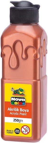 Nova Color Akrilik Boya 250 Gr Bakır Nc-3037