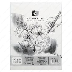 Alex Suluboya Kağıdı 35X50 160Gr 10 Lu Alx-0178