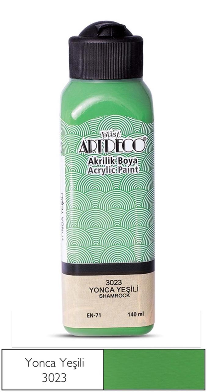 Artdeco Akrilik Boya 140 Ml Yonca Yeşili Y070R3023