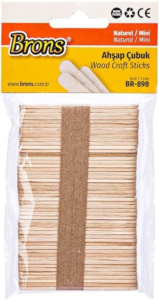 Brons Ahsap Cubuk Naturel Mini Br-898