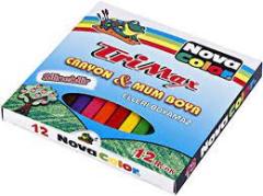 Nova Color Mum Boya 12 Li Trımax Üçgen Nc-2117