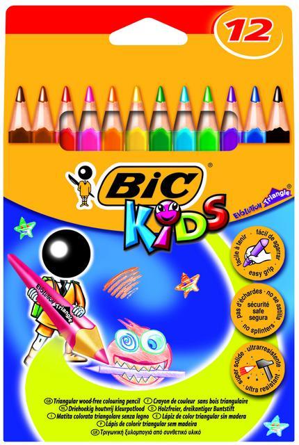 Bıc Kuruboya Evolutıon Üçgen Jumbo 12 Li 8297356