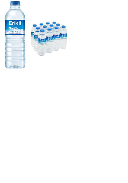 Erikli Su Pet Şişe 0,5Lt 12'li Paket