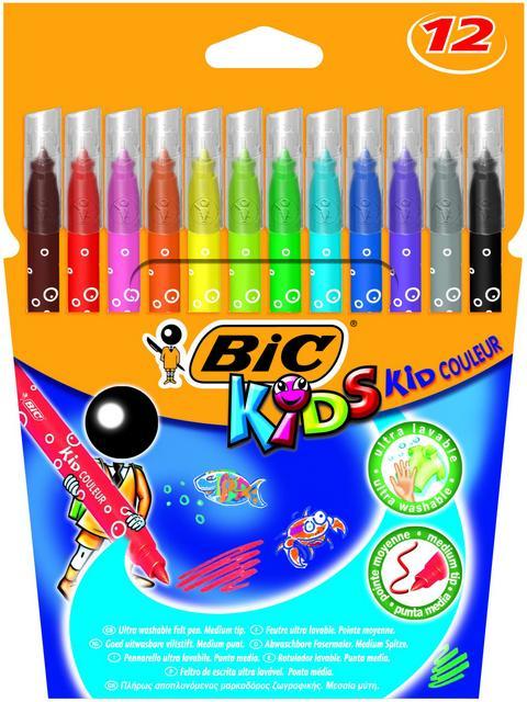 Bıc Keçeli Kalem Kıd Couleur 12 Li 9202932