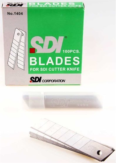 Sdi Maket Bıçağı Geniş Yedek 1404 100 Lü
