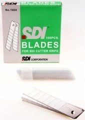 Sdi Maket Bıçağı Geniş Yedek 1404 100 Lü