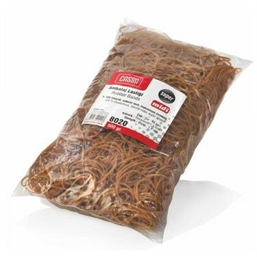 Cassa 8020 Ambalaj Lastiği %100 Kauçuk 500 gr