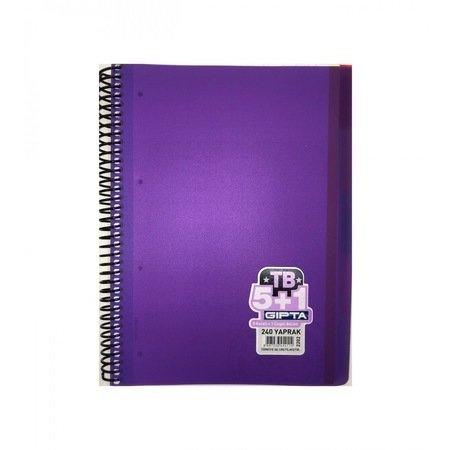 Gıpta Defter A4 Tb 5+1 Sep.Spr.Pp 240Yp.2202