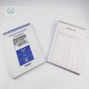Özkan Sipariş Fişi No:3 50X2 Otokopili