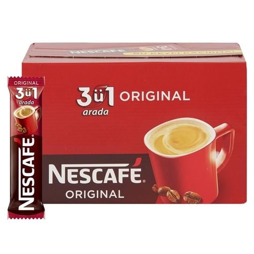 Nescafe 3'Ü 1 Arada Hazır Kahve 17,5Gr. 72'Li