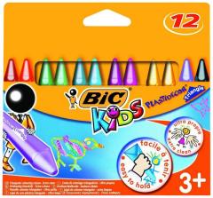 Bic Pastel Boya Plastidecor Üçgen 12 li 8297732