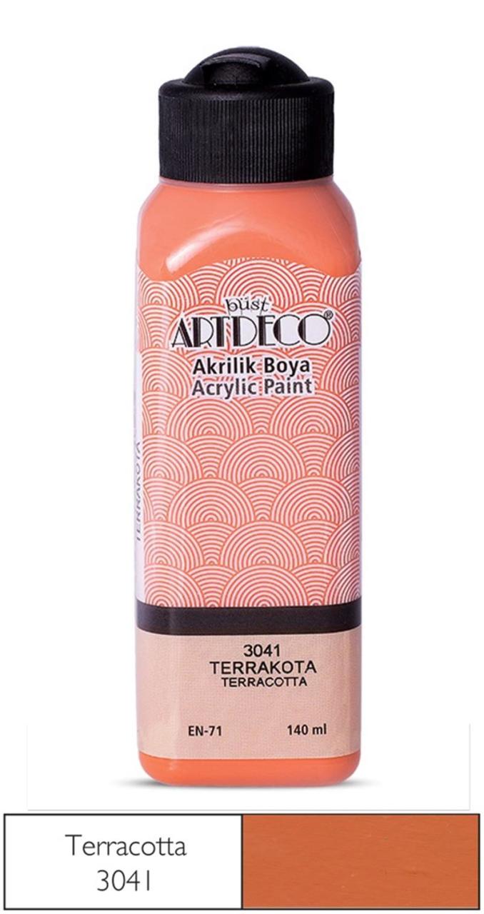 Artdeco Akrilik Boya 140 Mlterrakota Y-070R-3041