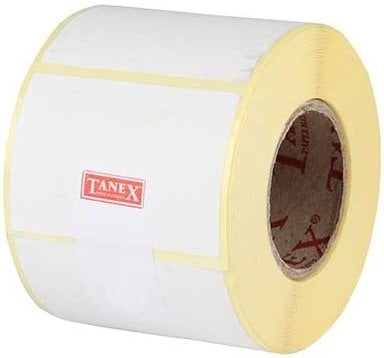 Tanex Eco Termal Barkod Etiket 80x40 Çap 40mm 1000li