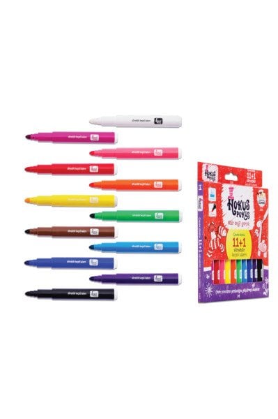 Masaüstü Hokus Pokus 12 Li Keçeli Kalem