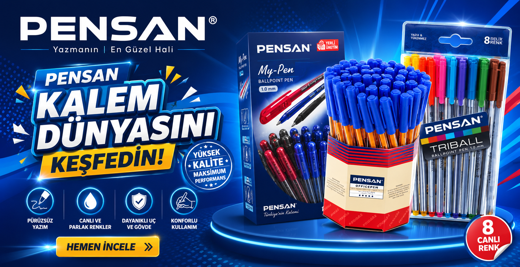 Ofisteo kampanya ve ürün görseli
